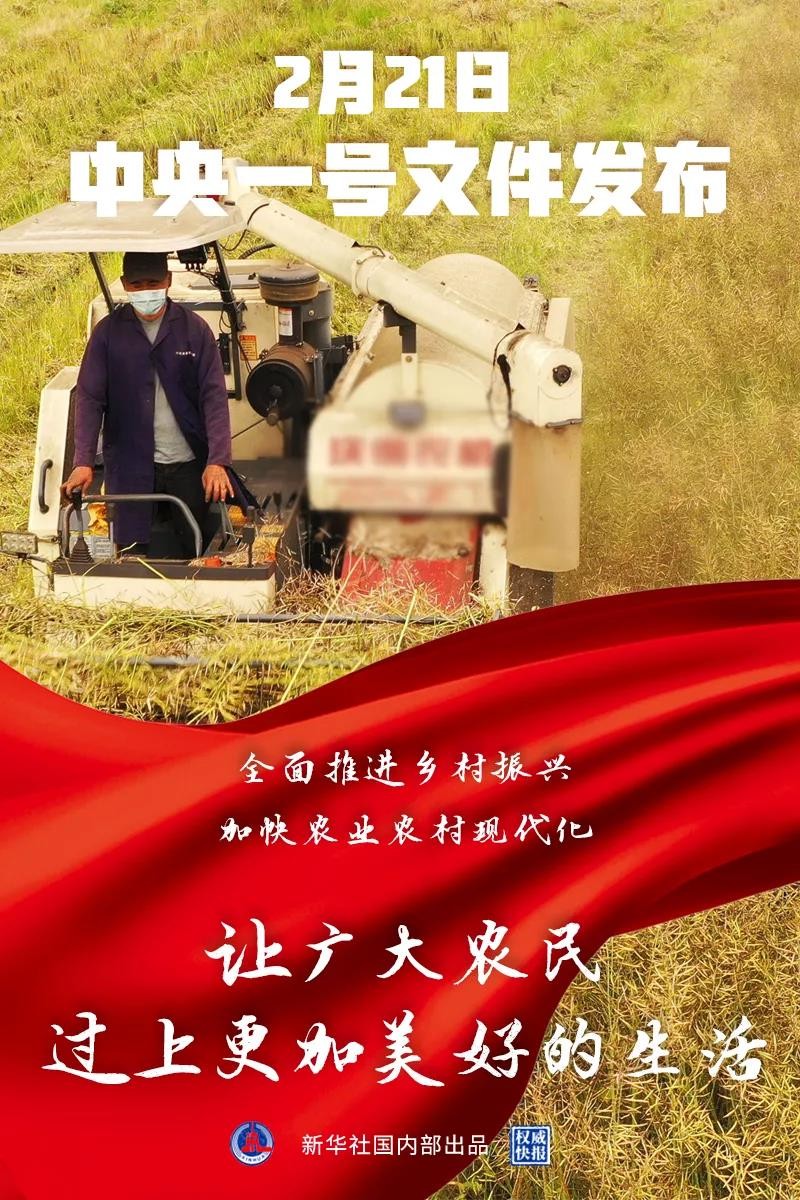全面推進(jìn)鄉(xiāng)村振興！2021中央一號文件來了！